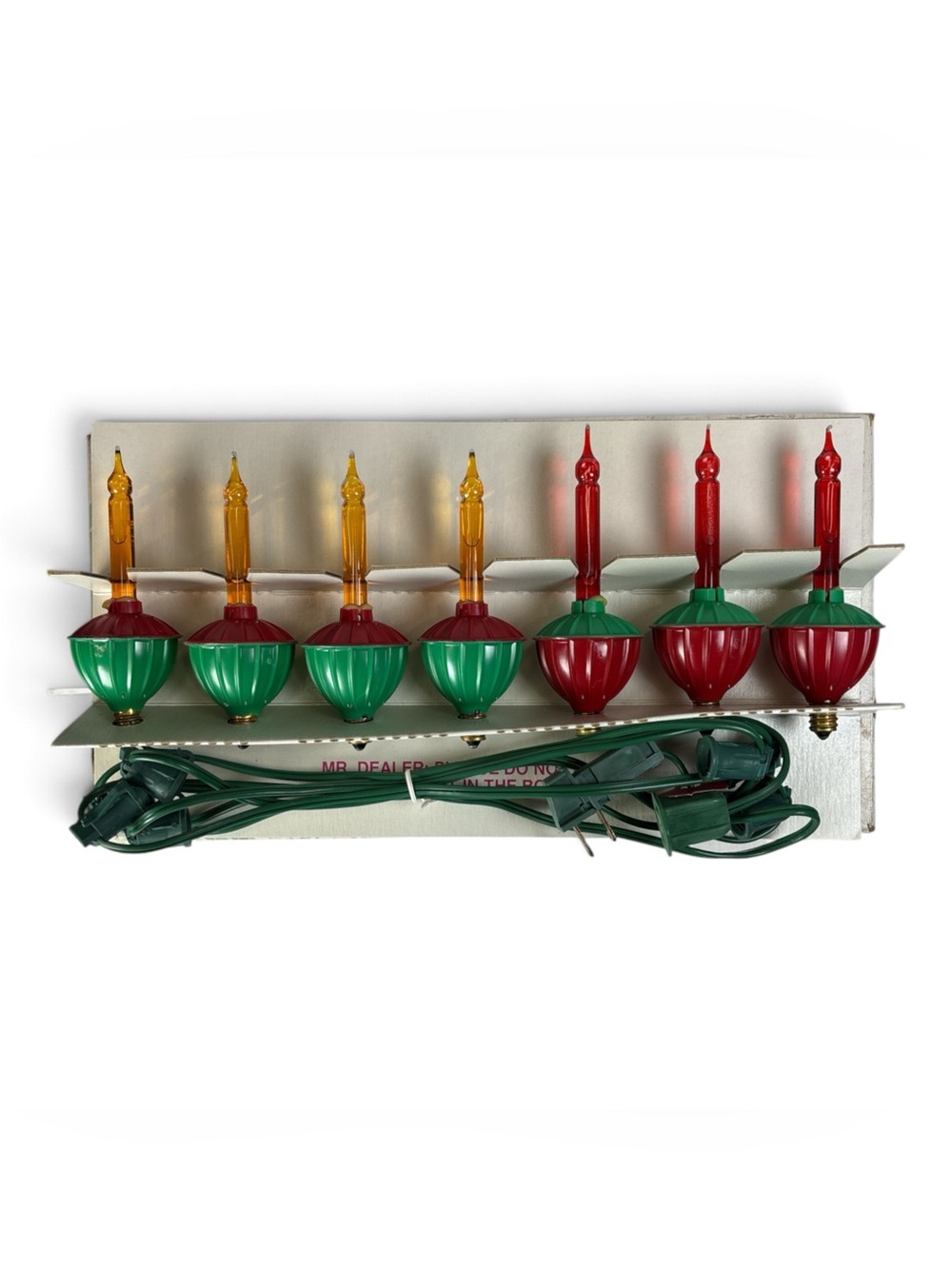 3 Sets Vintage NOMA Bubble Lite Set 7 Christmas Lights 1989